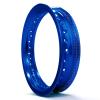 50 Caliber Racing 10 inch Wheel With Spokes - Blue Anodized - Compatible with XR50R CRF50F [5201+5200] view 3