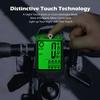 PRUNUS Bike Speedometer and Odometer Wireless Waterproof Bicycle Computer with Touch Sensor Switch, Big Digital LCD Screen, Automatic Wake-up for Outdoor MTB Road Cycling and Fitness view 3