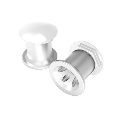 SAUCER Replacement Thru Bolt Set for Oakley Si Shock Tube OO9329 Sunglass - White