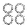 X AUTOHAUX 4pcs 29.5mm x 9 Ball Bearing Cages Crank Bearings Mid Axle Wheel Bearing Retainer for Bicycle view 1