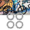 X AUTOHAUX 4pcs 29.5mm x 9 Ball Bearing Cages Crank Bearings Mid Axle Wheel Bearing Retainer for Bicycle view 2