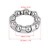 X AUTOHAUX 4pcs 29.5mm x 9 Ball Bearing Cages Crank Bearings Mid Axle Wheel Bearing Retainer for Bicycle view 3