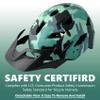 Kids Bike Helmet,Bavilk Kids Boys Girls Bike Helmets with LED Light Detachable Visor Children Youth Teen Multi-Sport for Skating Cycling Scooter Skateboard Adjustable & Lightweight 19.7"-22.4" view 3