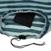 Inzopo Lightweight 5.0-10.6ft Surfboard Sock Cover Stretch Surfing Board Bags, Comfort Quick-Dry with Drawstring Closure & Padded Nose Protector & Hidden Bag 8.0ft view 2
