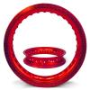 50 Caliber Racing Qty 2 Red 10" Wheel With Spokes Fits Honda xr crf xr50 crf50 view 4