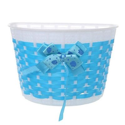 Boys and Girls's Bike Basket Front Girls' Bowknot Basket for Compact Easy to Use Suitable for Random Style