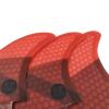 UPSURF Fibreglass Surfboard Fins M Size Thruster Double Tabs Fins Style (3 Fins) by Choose Color (Red G7) view 4