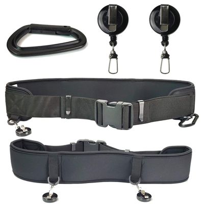 Riverruns Fly Fishing Wading Belt, Adjustable Fly Fishing Belt with Tools for Men Kayaking.