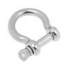 Inzopo Marine Chain Rigging Bow Type Anchor Shackle with Captive Pin for Boat Sailing 304 Stainless Steel - Silver, 16mm