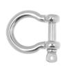 Inzopo Marine Chain Rigging Bow Type Anchor Shackle with Captive Pin for Boat Sailing 304 Stainless Steel - Silver, 16mm view 3