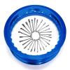Qty 2 Blue 50 Caliber Racing 10" Wheel With Spokes Fits Honda xr crf xr50 crf50 view 3