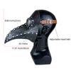 Stegosaurus Plague Doctor Bird Mask Long Nose Beak Cosplay Steampunk Halloween Costume Props Latex Material view 2