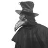 Stegosaurus Plague Doctor Bird Mask Long Nose Beak Cosplay Steampunk Halloween Costume Props Latex Material view 4