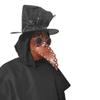 Stegosaurus Plague Doctor Bird Mask Long Nose Beak Cosplay Steampunk Halloween Costume Props Latex Material view 4