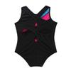 Agoky Girls One-Piece Gymnastics Ballet Leotard Camisole Leotard Dance Dress Top Dancewear Jumpsuit Blue&Rose Red 5-6 view 4