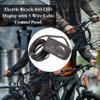 Acouto 810 LED Display for Electric Bike 810 Control Electric with 5 Wire Cable Controller Ebike LCD Display Panel Parts view 3