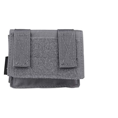 Molle Tactical Helmet Pouch Removable Gear Pouch,Tactical Fast Helmet Accessories Utility Pouch Helmet Cover Counterweight Bag, Counterbalance Weight Bag (Wolf Gray)