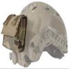 Molle Tactical Helmet Pouch Removable Gear Pouch,Tactical Fast Helmet Accessories Utility Pouch Helmet Cover Counterweight Bag, Counterbalance Weight Bag (Wolf Gray) view 2