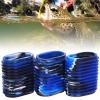5pcs Reel Handle Cover, Baitcaster Knob Covers Fishing Reel Grip Non-Slip Ergonomic Cover Knobs Multicolor Optional (Blue Black) Fishing Tools and Accessories view 2