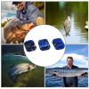 5pcs Reel Handle Cover, Baitcaster Knob Covers Fishing Reel Grip Non-Slip Ergonomic Cover Knobs Multicolor Optional (Blue Black) Fishing Tools and Accessories view 3