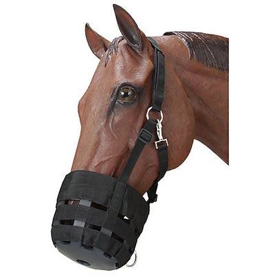 Tough 1 Poly/Nylon Grazing Muzzle Small Horse
