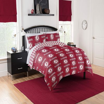 Northwest NCAA Alabama Crimson Tide 'Rotary Full Bed In a Bag Set, red