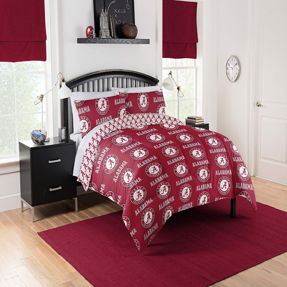Northwest NCAA Alabama Crimson Tide 'Rotary Full Bed In a Bag Set, red