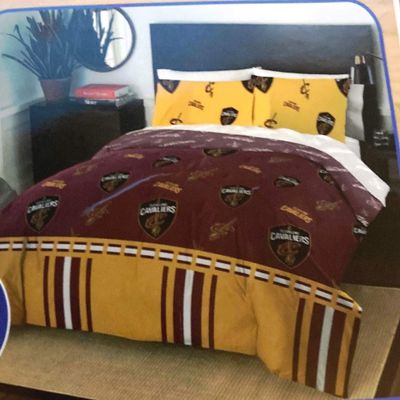 The Northwest Company NBA Cleveland Cavaliers "Rotary" Full Bed In a Bag Set, green