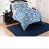 NORTHWEST The Company NCAA UNC Tar Heels Rotary Twin Bed in a Bag Set, Blue, Twin view 1
