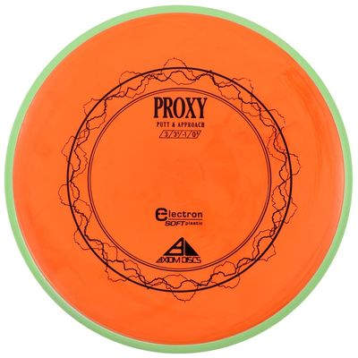 Axiom Discs Electron Proxy (Soft) Disc Golf Putter (170-175g / Colors May Vary)