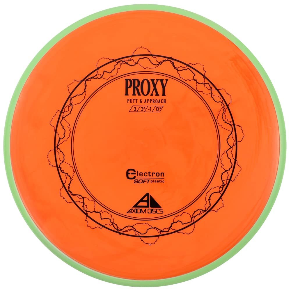 Axiom Discs Electron Proxy (Soft) Disc Golf Putter (170-175g / Colors May Vary)
