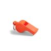 American Whistle Corporation Personal Safety Whistles with Lanyards- Emergency Whistles Family 4 Pack - 3 Durable Orange Whistles 1 Metal Brass Whistle with 4 Lanyards view 3