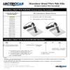 Lectrotab 9X9 Trim Tab Kit - 2 actuators w/23' Cables & 2 9"X9" SS Trim Tabs - 7 Year Warranty view 2