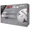 Taylormade TP5x pix 2.0 USA Golf Ball view 3