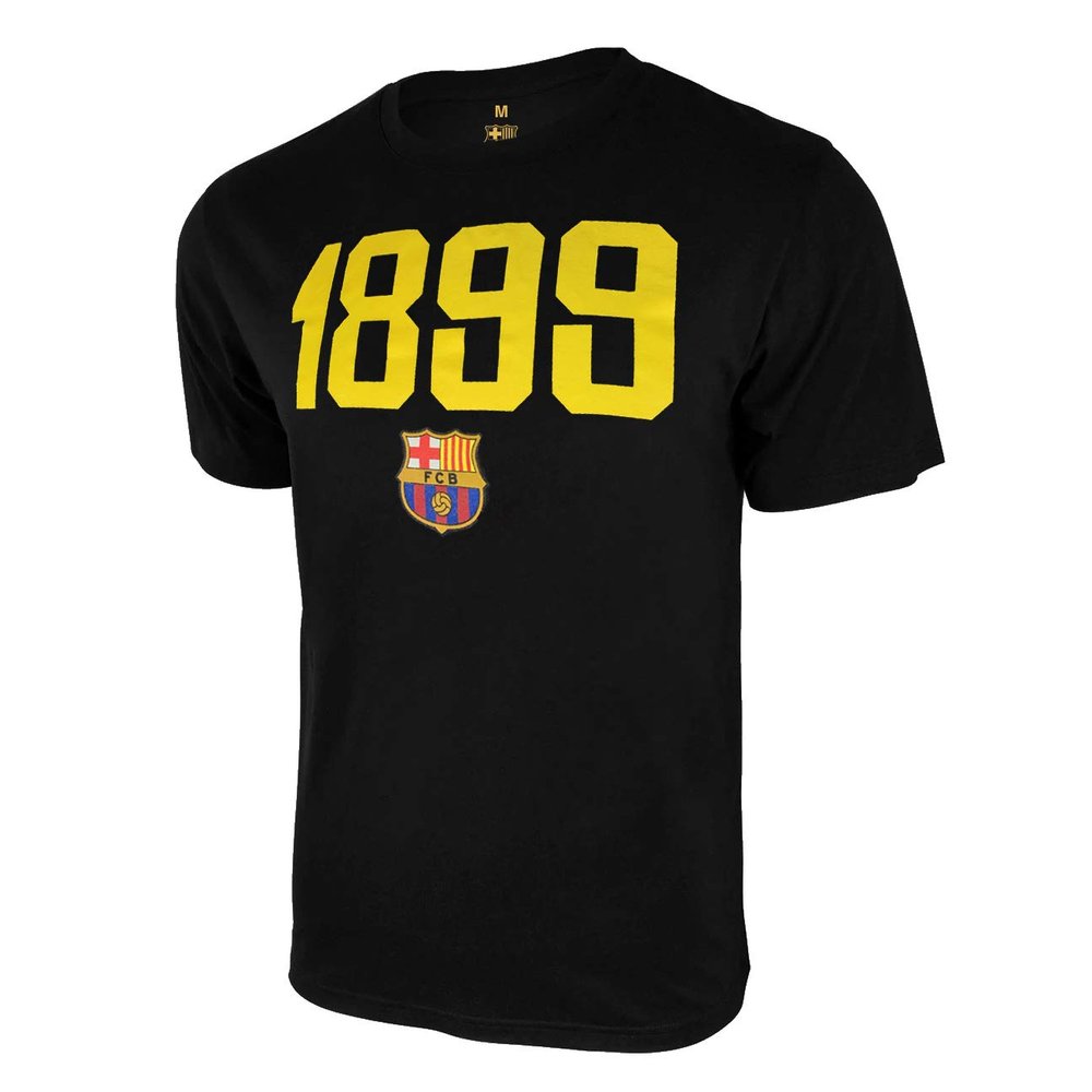 Icon Sports FC Barcelona 1899 Graphic T-Shirt (Small, Black)