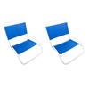 Cascade Mountain Tech Low Profile Beach Chair, One Size, Blue view 1