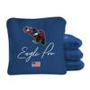 ACA Synergy Pro Professional Cornhole Bags Dual Sided Regulation 6x6 Set of 4 Blue Camo Eagle view 1