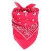 RIAH FASHION Fabric Face Cover Multi-Purpose Cotton Unisex Bandana - Mouth Shield Scarf Handkerchief, Headwear Balaclava Wrap (1, Fuchsia) view 1