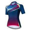 Cycling Jersey Women Bicycle Shirt Breathable Quick-Dry Reflective 3-Pockets S-3XL view 1