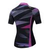 Cycling Jersey Women Bicycle Shirt Breathable Quick-Dry Reflective 3-Pockets S-3XL view 3