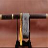 GLW Sword Japanese Samurai Sword Ninja Folded Steel KIRIHA ZUKURI Full Tang Sharp Blade view 2
