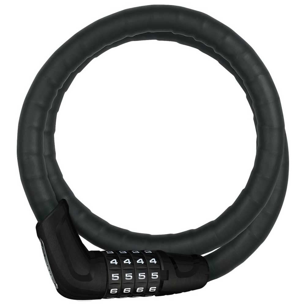 Abus Unisex Adult's 6615C/85/15 BK SCLL Steel-O-Flex, 0, 85 cm