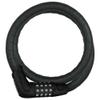 Abus Unisex  Adult's 6615C/85/15 BK SCLL Steel-O-Flex, 0, 85 cm view 1