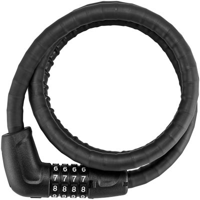 Abus Unisex Adult's 6615C/120/15 BK SCLL Steel-O-Flex, 0, 120 cm