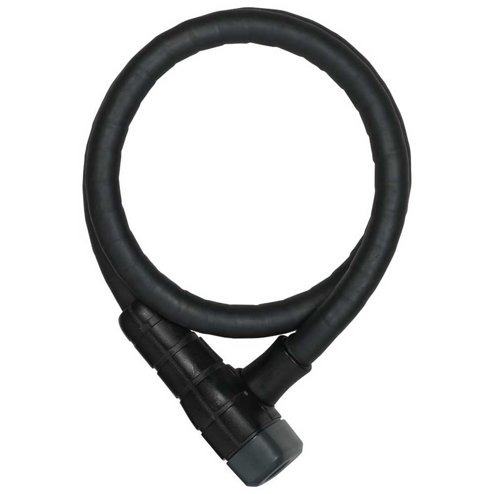 ABUS Armoured Cable Lock Steel-O-Flex Microflex 6615K - with SCLL Holder - Cable Lock Made of Steel Cable with Armour Made of Steel Sleeves - Security Level 5