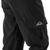 Rdruko Women's Hiking Cargo Pants Lightweight Water-Resistant Quick Dry UPF 50+ Travel Work Pants Zipper Pockets Black Large view 4