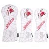 3pcs/Set Spider Embroidery White Golf Club Driver Fairway Wood Head Covers 1 3 5 Wood Covers view 1