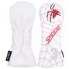 4pcs/Set Spider Embroidery White Golf Club Driver Fairway Wood Hybrid Head Covers 1 3 5 UT Covers view 3