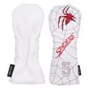 4pcs/Set Spider Embroidery White Golf Club Driver Fairway Wood Hybrid Head Covers 1 3 5 UT Covers view 4