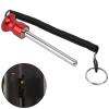 Alomejor Weight Stack Pin Magnetic Strength Training Screw Bolt with Pull Rope for Fitness Equipment Pin Training (red) view 2